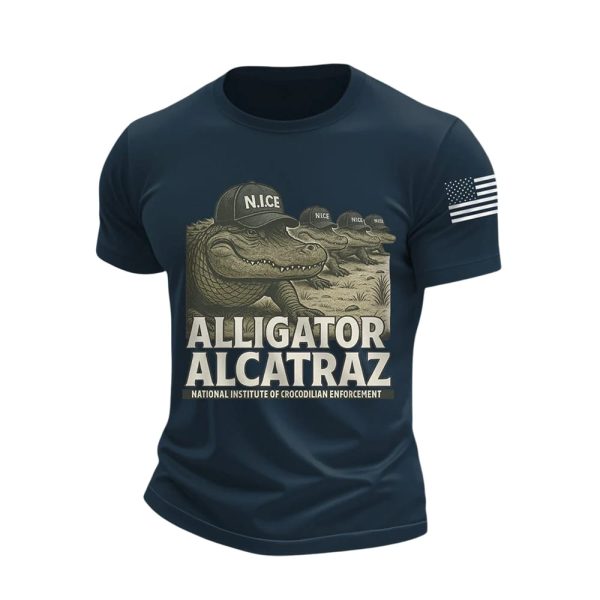 Alligator Alcatraz National Institute Of Crocodilian Enforcement Shirt