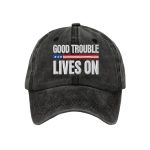 Unisex FDT Good Trouble Lives On Printed Hat