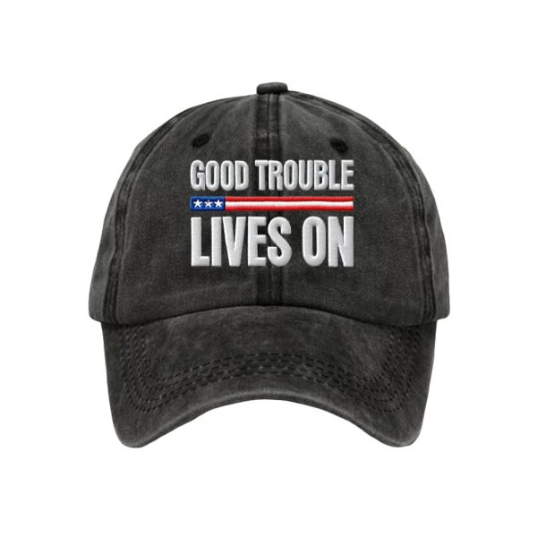 Unisex FDT Good Trouble Lives On Printed Hat