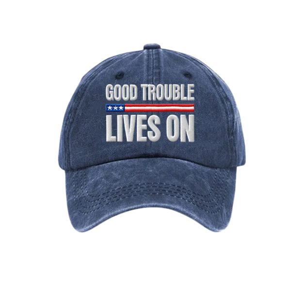 Unisex FDT Good Trouble Lives On Printed Hat