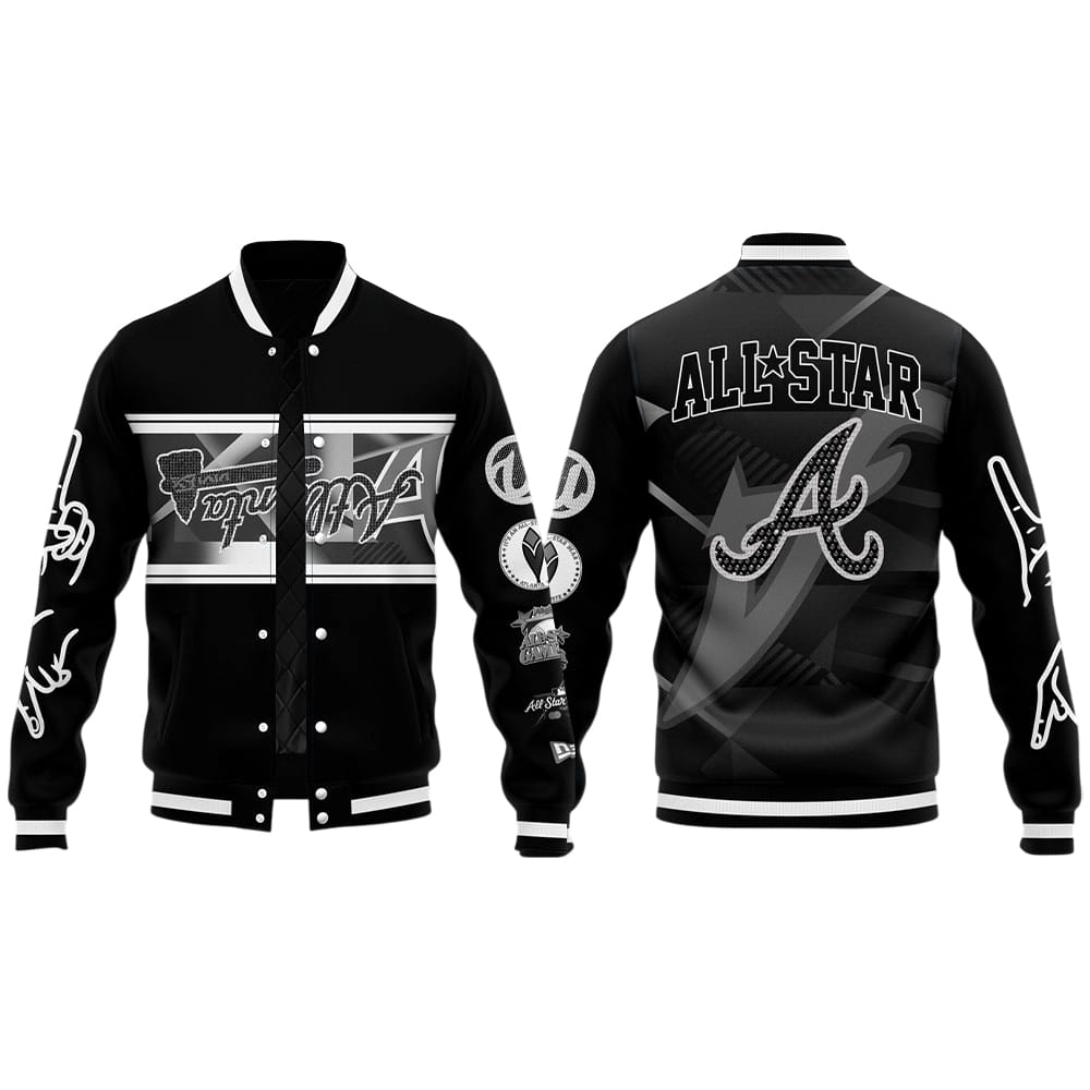 Usher Peace Up A Town Down Black White Jacket 2025 Usher Peace Up A-Town Down Black White Jacket 2025