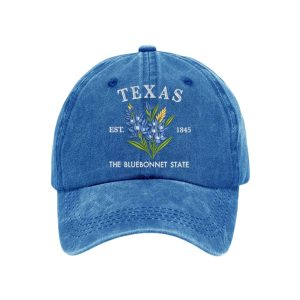 Texas The Bluebonnet State Est 1845 Cap1