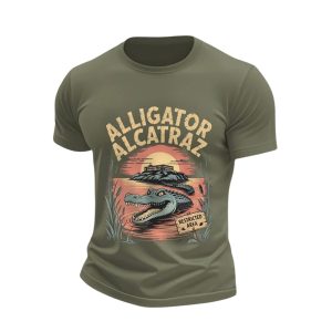 Alligator Alcatraz Restricted Area Shirt1