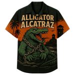 Alligator Alcatraz Everglades Florida Hawaiian Shirt