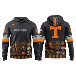 2025 Volunteer Football Smokey Grey Volunteer Spirit Hoodie1