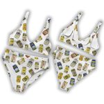 Vintage Canned Pickles Bikini Set For Women