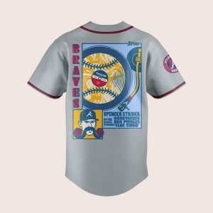 2025 Braves Spencer Strider Baseball Jersey2