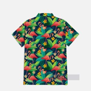 Hawaiian Flamingos Hawaiian Shirt1