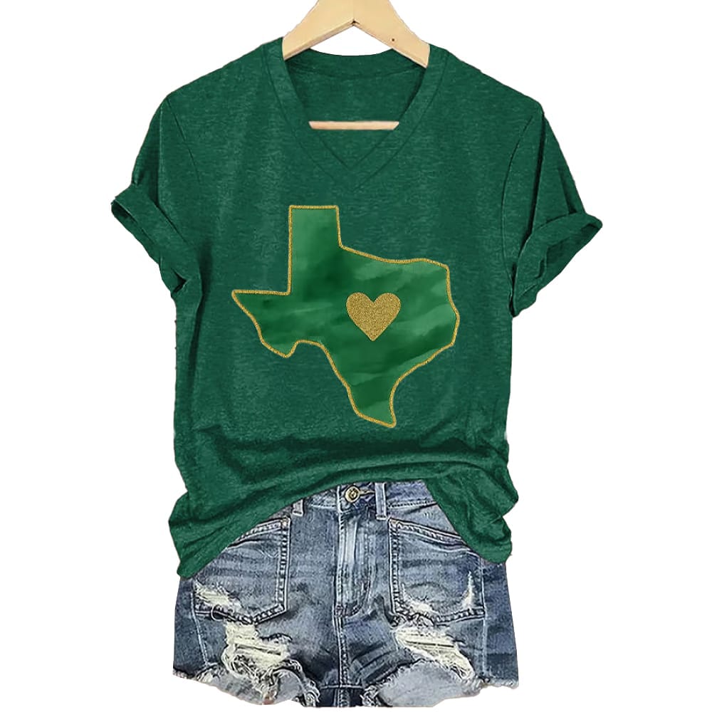 Womens Retro Prayers For Camp Mystic Texas Strong Print T Shirt Women's Retro Prayers For Camp Mystic Texas Strong Print T-Shirt