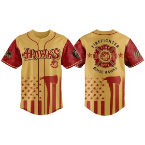 Boise Hawks Firefighter Appreciation Jersey 2025