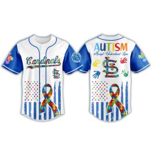 Cardinals Autism Awareness Month Jersey 2025