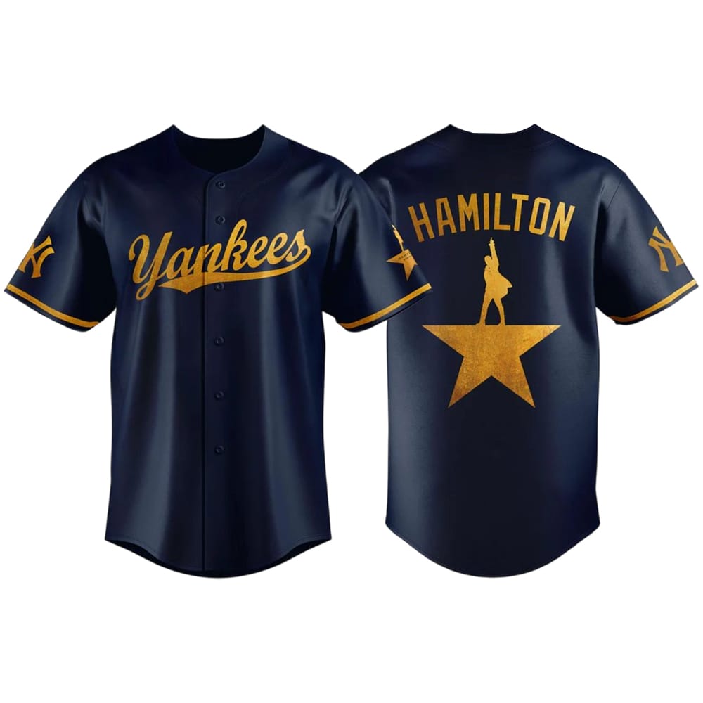 Yankees Hamilton Night Jersey 2025 Yankees Hamilton Night Jersey 2025