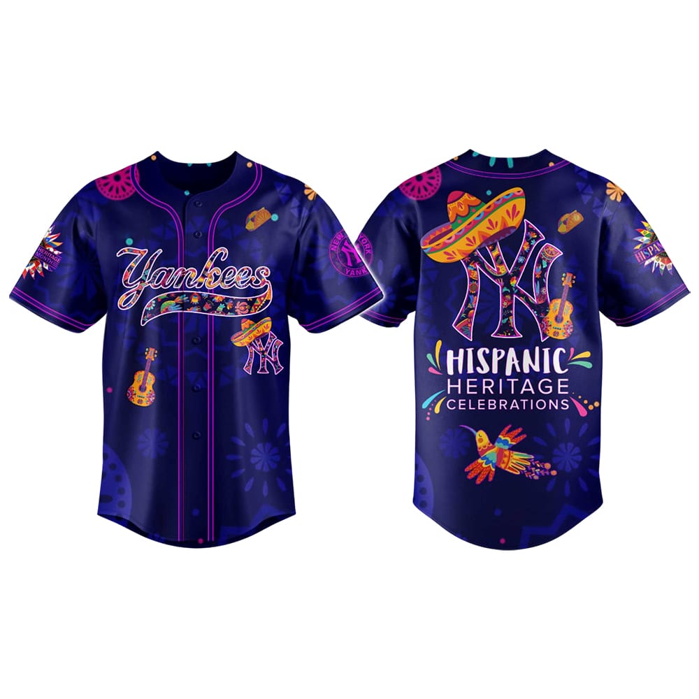 Yankees National Hispanic Heritage Month Baseball Jersey Yankees National Hispanic Heritage Month Baseball Jersey