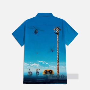 Hawaiian Funny Animals Diving Competition Hawaiian Shirt1
