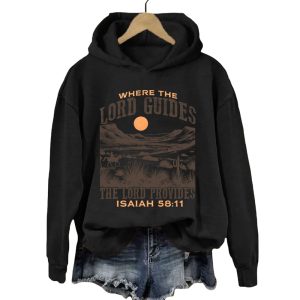 The Lord Provides Christian Hoodie2