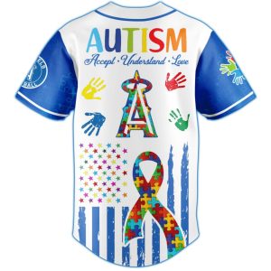 Angles Autism Awareness Month Jersey 20252