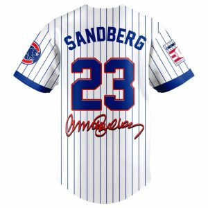 Cubs Ryne Sandberg Signature Jersey2