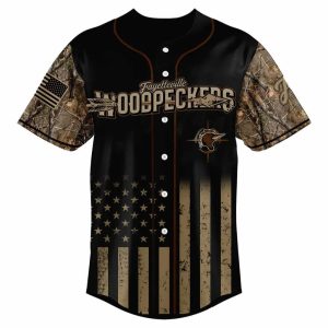 Woodpeckers x Hunting Baseball Jersey 20251