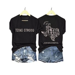 Texas Strong Psalm 3418 The Lord Is Near To The Brokenhearted And Saves Those Who Are Crushed In Spirit Shirt1