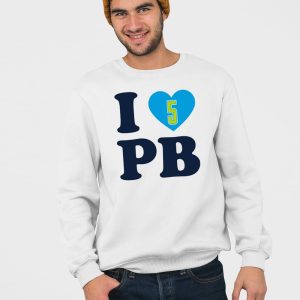 Azzi Fudd Wearing I Love Pb Paige Bueckers Shirt 3
