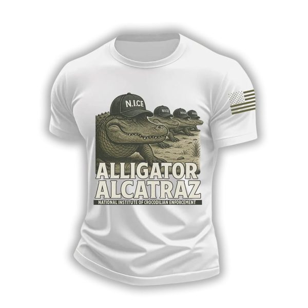 Alligator Alcatraz National Institute Of Crocodilian Enforcement Shirt