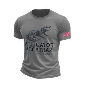 Alligator Alcatraz Check In And Chomp Out Shirt3
