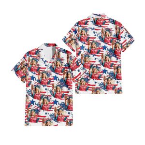 Jennifer Coolidge You Look Like The 4th Of July Makes Me Want A Hot Dog Real Bad Hawaiian Shirt 1