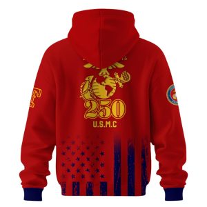 2025 Rangers 250th Marine Corps Birthday Hoodie2