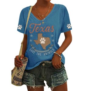 Texas Save The Animals Shirt3