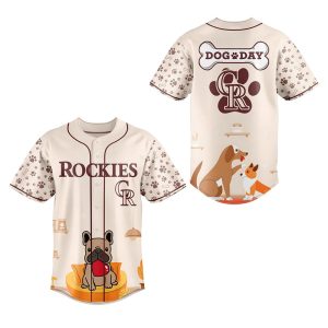 Rockies Dog Day Baseball Jersey 2025