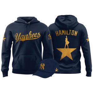NY Yankees x Hamilton Night 2025 Hoodie Cap