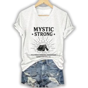 Texas Strong Mystic Strong Standing Strong Together Kerr County TX Shirt