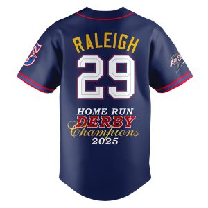 CAL Raleigh 2025 Home Runs Derby Champions Jersey2