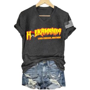 Rip Hulk Hogan Hulkamania Lives Forever Brother Shirt4