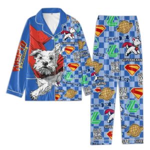 Superman Krypto Superdog Pajama Set