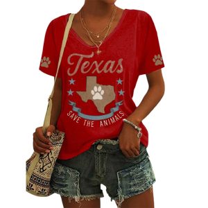 Texas Save The Animals Shirt2