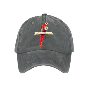 Retro 5 OClock Print Baseball Cap