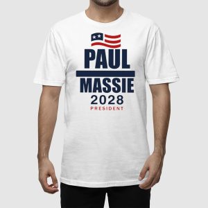 Paul Massie 2028 President Shirt 2