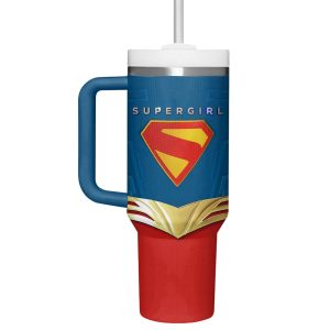 Supergirl Personalized Stanley 40oz Tumbler1