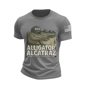 Alligator Alcatraz National Institute Of Crocodilian Enforcement Shirt3