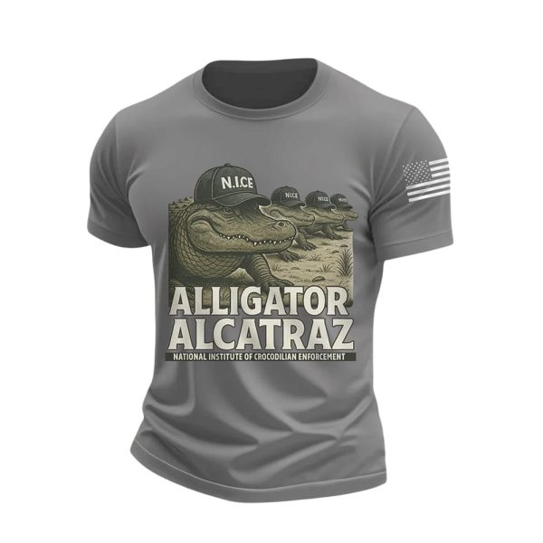 Alligator Alcatraz National Institute Of Crocodilian Enforcement Shirt