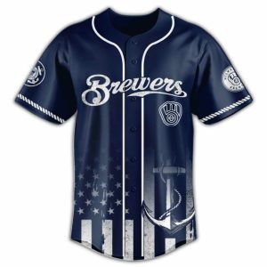 2025 Brewers US Coast Guard Jersey1