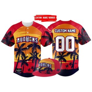 Mud Hens x Margaritaville Baseball Jersey 2025