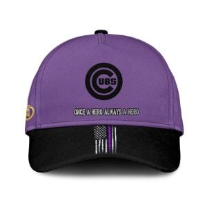 2025 Cubs Purple Heart Day Jersey1