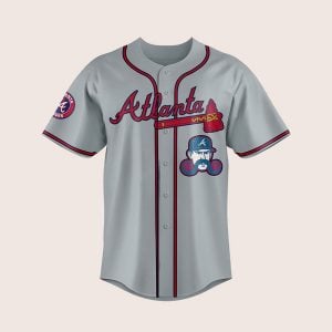2025 Braves Spencer Strider Baseball Jersey1