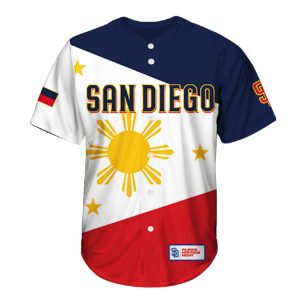 2025 SD Padres Celebrating Filipino Heritage Night Jersey 2