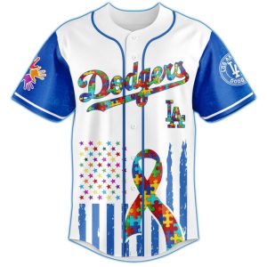 Dodgers Autism Awareness Month Jersey 20251