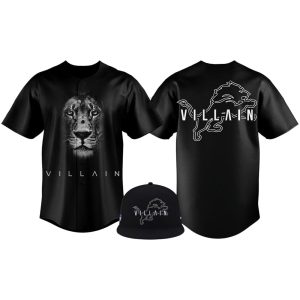 Dan Campbell Lions Villain 2025 Baseball Jersey