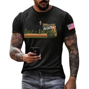 Alligator Alcatraz Gulf Of America Est 2025 Shirt