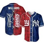 Ny Yankees x Giants Customized Baseball Jersey